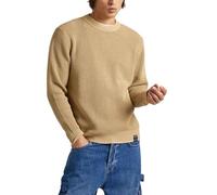 Pepe Jeans Men's Maxwell Knitwear, Brown (Khaki Beige), XXL