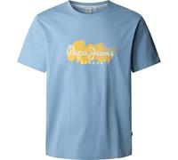 Pepe Jeans Men's Milton TEE T-Shirt, Blue(SOHO Blue), XXL