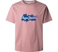Pepe Jeans Men's Milton TEE T-Shirt, Pink(ASH Rose Pink), XL