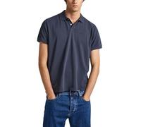 Pepe Jeans Men's New Oliver Gd Polo, Blue (Dulwich Blue), XL
