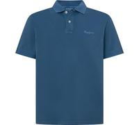 Pepe Jeans Men's New Oliver Gd Polo Shirt, Blue (Sea Blue), S