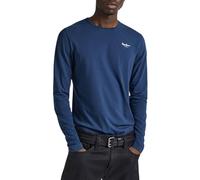 Pepe Jeans for man. PM508211 B Sico Original T-shirt 2 Long N navy blue (S), Casual, Cotton, Long sleeve