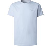 Pepe Jeans Men's Original Basic 3N T-Shirt, Blue (Bleach Blue), XL