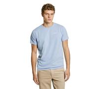 Pepe Jeans Men's Original Basic 3N T-Shirt, Blue(Light Thames Blue), XL