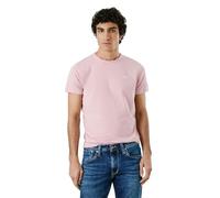 Pepe Jeans Men's Original Basic 3N T-Shirt, Pink(ASH Rose Pink), XL