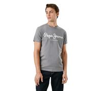 Pepe Jeans Men's Original Stretch N T-Shirt, Grey (Grey), M