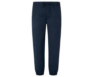 Pepe Jeans Men's Pull On Cuffed Smart Pants Trouser, Blue (Dulwich Blue), 28W