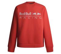 Red Bull Racing X Pepe Jeans Men's RBR Team Logo Crew Sweatshirt, Red (Mars RED), M