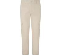Pepe Jeans Men's Slim Cargo Poplin Pants, Beige (Ivory White), 28W