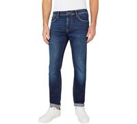 Pepe Jeans for man. PM207390CT3 Blue Tapered Jeans (34/30), Casual, Cotton, Denim