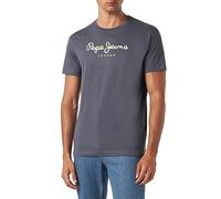 Pepe Jeans - Men's T-Shirt - Regular Fit - Short Sleeves - Sustainable Cotton Jersey - Logo Print - Black - M