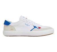 Pepe Jeans Men's Travis Brit M Sneaker, White (White), 12 UK