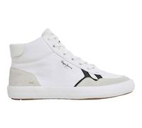 Pepe Jeans Men's Travis City Sneaker, White (White), 12