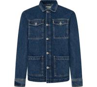 Pepe Jeans Men's Worker Jacket Pm403003, Blue (Denim-HW5), S