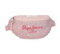 Pepe Jeans MIA Light Pink Waist Bag 34x13x7 cm Polyester by Joumma Bags