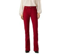 Pepe Jeans Mid Rise Flare New Pimlico Pants Red 29 / 34 Woman