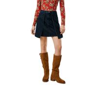 Pepe Jeans Mini Patch High Waist Short Denim Skirt