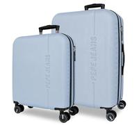 Pepe Jeans Montana Blue Luggage Set 55/68 cm Rigid ABS Integrated TSA Closure 109 L 6.9 kg Extendable Hand Luggage