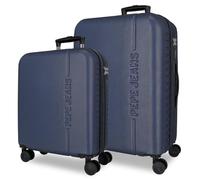 Pepe Jeans Montana Blue Luggage Set 55/68 cm Rigid ABS Integrated TSA Closure 109 L 6.9 kg Extendable Hand Luggage