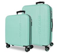 Pepe Jeans Montana Blue Luggage Set 55/68 cm Rigid ABS Integrated TSA Closure 109 L 6.9 kg Extendable Hand Luggage