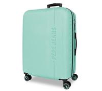 Pepe Jeans Montana Medium Suitcase Blue 48x68x27cm Hard ABS Integrated TSA Lock 72 L 4.1 kg