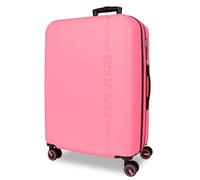 Pepe Jeans Montana Medium Pink Suitcase 48x68x27 cm Rigid ABS Integrated TSA Closure 72 L 4.14 kg