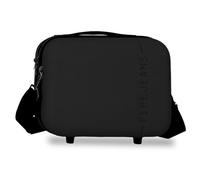 Pepe Jeans Montana Nececer Adaptable Black 25x21x15 cms Rígido ABS 9,1L 0,8 kgs by Joumma Bags