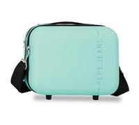 Pepe Jeans Montana Nececer Adaptable Blue 25x21x15cm Rigid ABS 9.1L 0.8kg by Joumma Bags