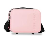 Pepe Jeans Montana Nececer Adaptable Pink 25x21x15cm Rigid ABS 9.1L 0.8kg by Joumma Bags