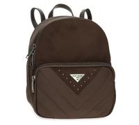 Pepe Jeans Natalie Casual Backpack Brown 20x25.5x10cm Faux leather and Polyester 5L by Joumma Bags