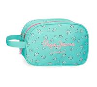 Pepe Jeans Nora Nececer Adaptable Blue 26x16x10cm Polyester by Joumma Bags