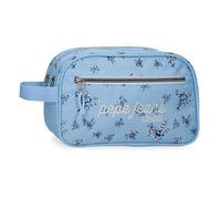 Pepe Jeans Olivia Neceser Dos Compartimentos Adaptable Blue Claro 26x16x12 cm Polyester 4,99L by Joumma Bags
