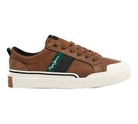 Pepe Jeans Ottis Casual BOY Sneaker, 859TOBACCO, 13.5 UK