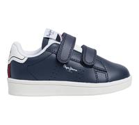 Pepe Jeans Player Air Bk Sneaker, Blue Navy, 7.5 UK