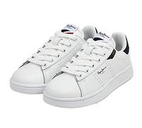 Pepe Jeans Player Basic B Sneaker, 800WHITE, 1.5 UK