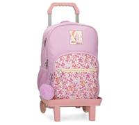 Pepe Jeans Adapt. Sandra 40 Cm 14l Wheeled Backpack Pink