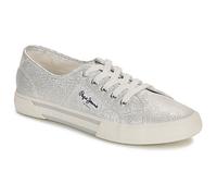 Pepe Jeans Brady Party Low Trainers Silver EU 38 Woman