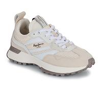 Pepe Jeans Lucky Knitted Trainers Beige EU 36 Woman