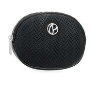 Pepe Jeans Sprig Wallet Black 11.5x8.5x1.5cm Faux Leather by Joumma Bags, Black/White, One Size, Purse