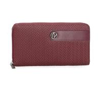 Pepe Jeans Sprig Wallet with Card Holder Red 19.5x10x2cm Faux leather by Joumma Bags, red, One Size, Wallet with Card Holder