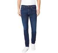 Pepe Jeans Stanley Men's Jeans Regular Fit Regular Rise Denim, Blue (Denim-vx2), 32W / 32L