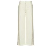 Pepe jeans Trousers HIGH RISE WIDE CROP TANIA in Beige US 28 / 30