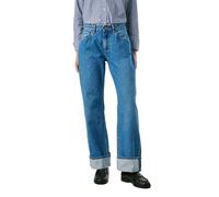 Pepe Jeans Turn-up Loose St Low Waist Jeans Blue 25 / 30 Woman