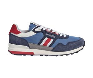 PEPE JEANS Unisex's Kingston Heritage M Slipper, Blue, 8.5 UK
