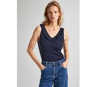 Pepe Jeans V-Neck Blouse Blue