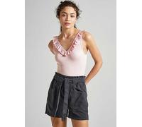 Pepe Jeans V-Neck Blouse Pink