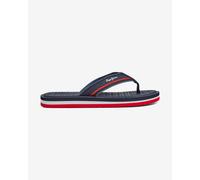 Pepe Jeans West Basic navy blue red flip flops. - 44