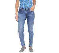 Pepe Jeans Women Skinny Jeans W24 Blue Boyfriend 100 cm