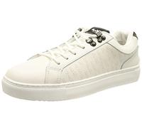 Pepe Jeans Women's Adams Log Trainers, 800 White, 8.5 UK