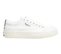 Pepe Jeans Women's Ben Fresh W Sneak, White, 3 UK